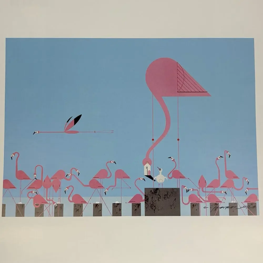 Charley Harper 2025 Wall Calendar Colorful Abstract Botanical Animal Art Prints